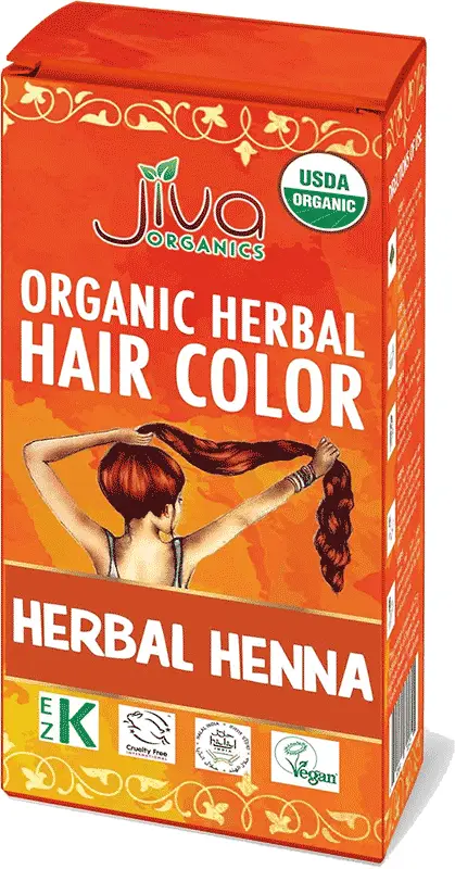 Jiva Organics Herbal Henna Hair Color