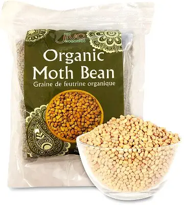Jiva Organics Moth Beans Whole (Dew Beans)