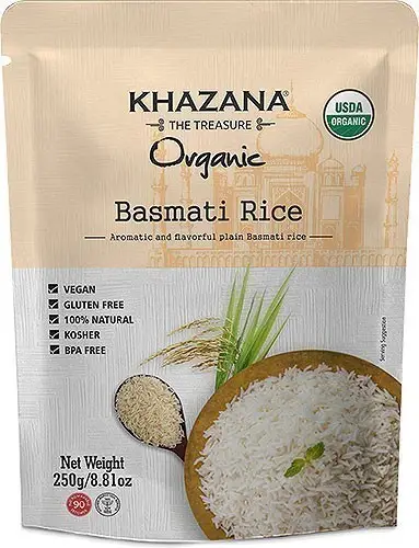 Khazana Organic Basmati Rice (Ready To Eat)