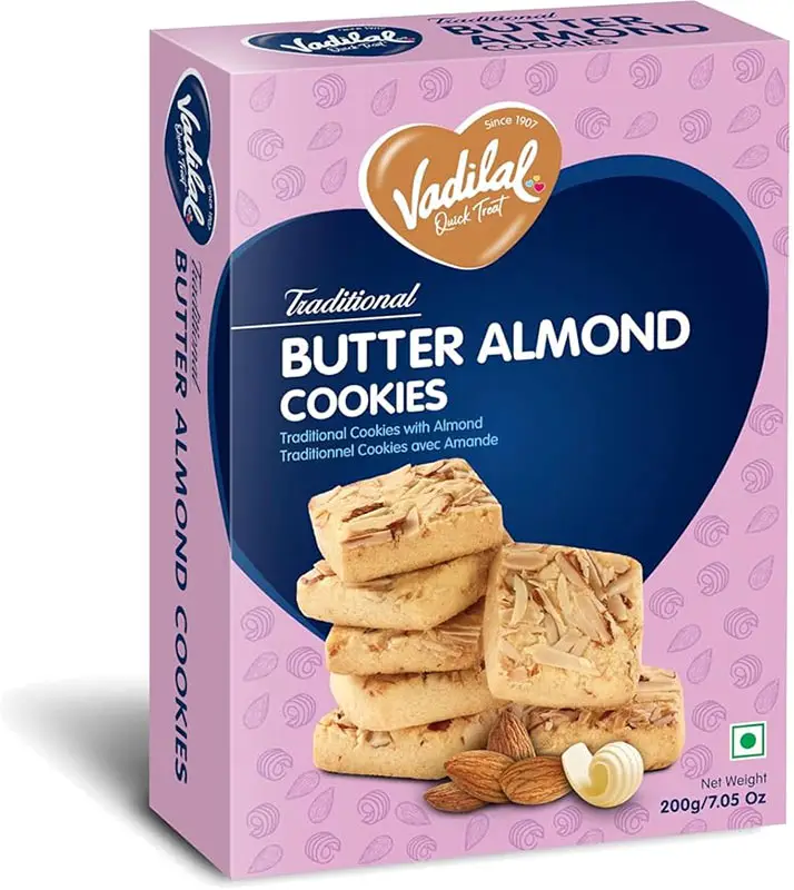 Vadilal Butter Almond Cookies