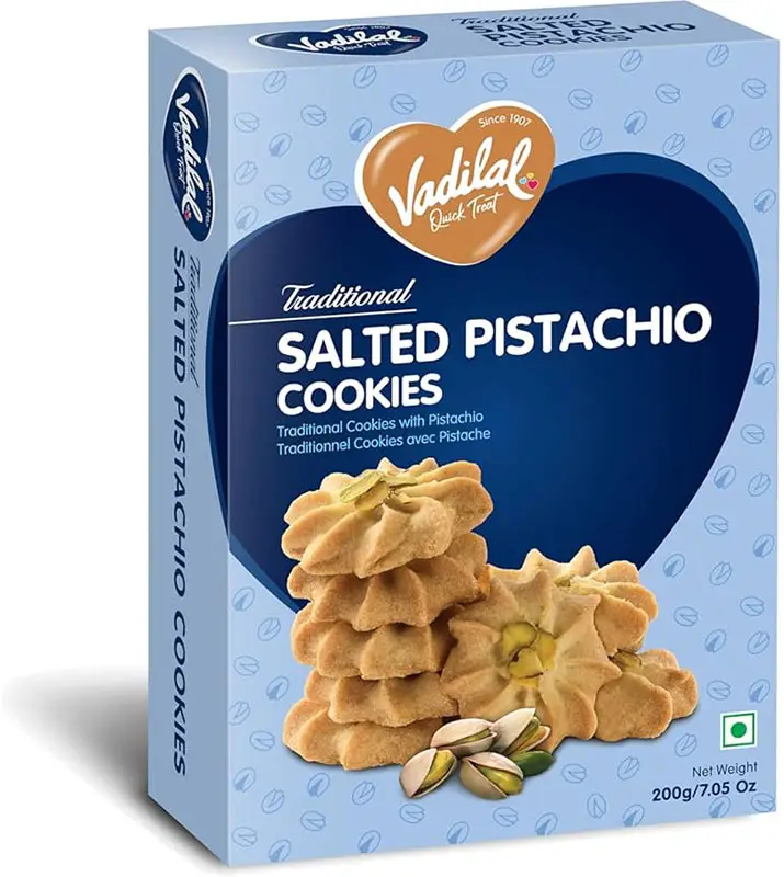 Vadilal Salted Pistachio Cookies