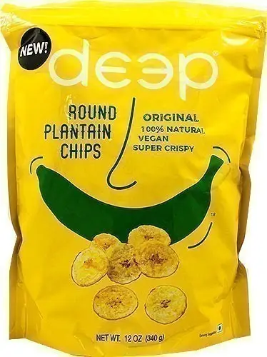 Deep Round Plantain Chips   Original