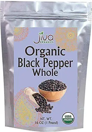 Jiva Organics Black Pepper Whole