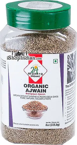 24 Mantra Organic Ajwain Seeds