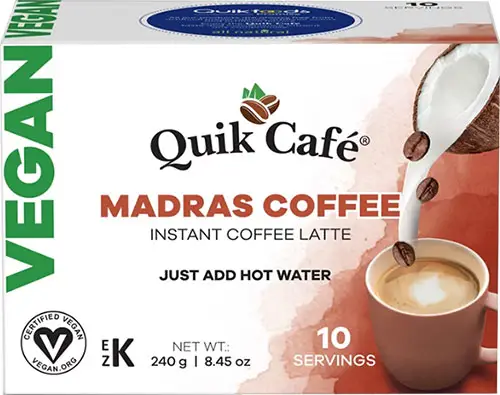 Quik Cafe Instant VEGAN Madras Coffee