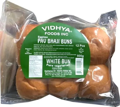 Vidhya Pav Bhaji Buns   Eggless