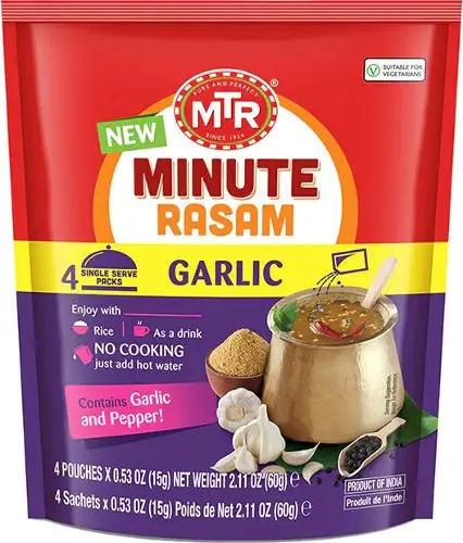 MTR Minute Rasam   Garlic