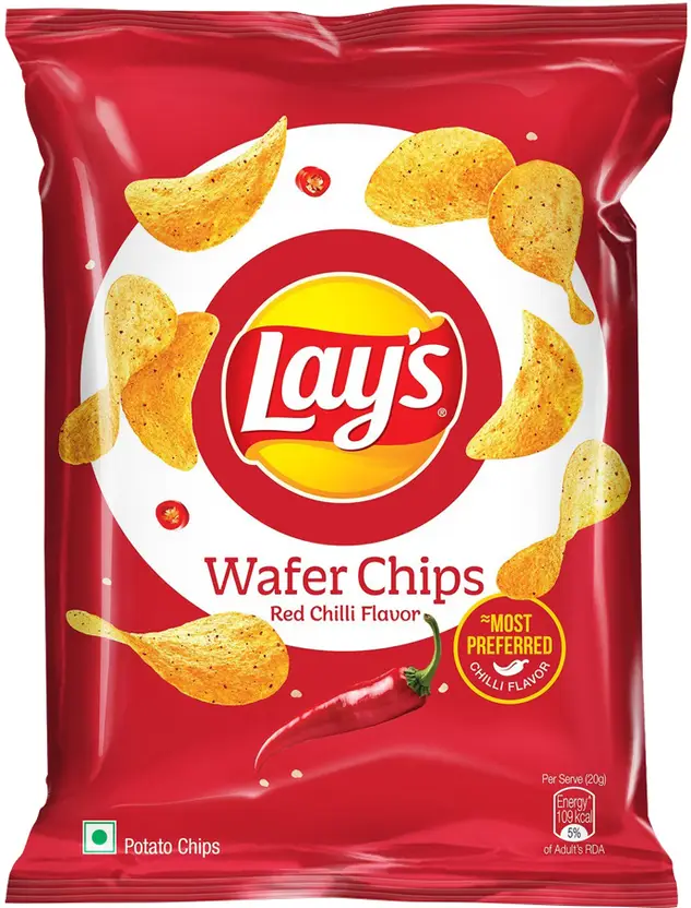 Lay's Wafer Style   Sundried Chilli Chips