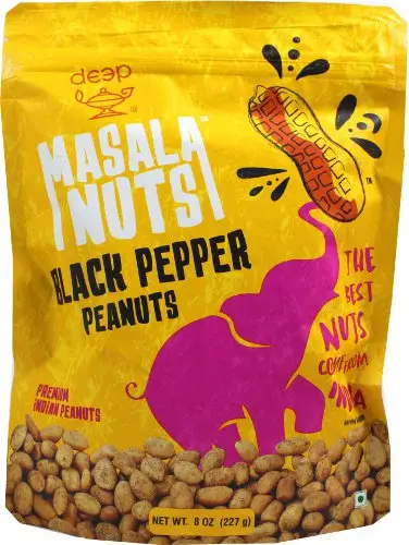 Deep Masala Nuts   Black Pepper Peanuts