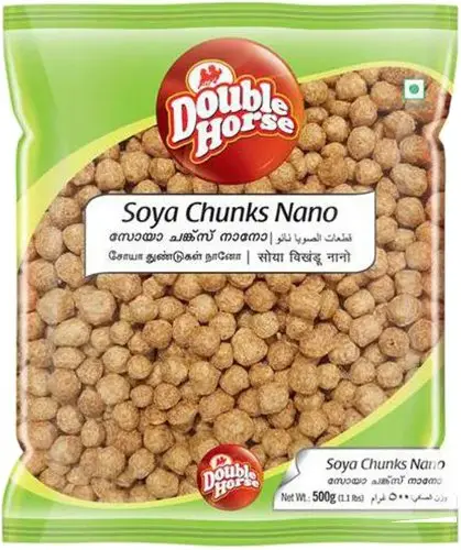 Double Horse Soya Chunks   Nano