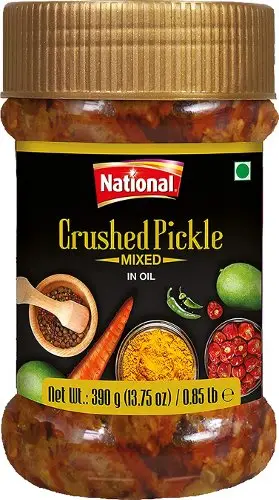 National Crushed Pickle Mixed In Oil