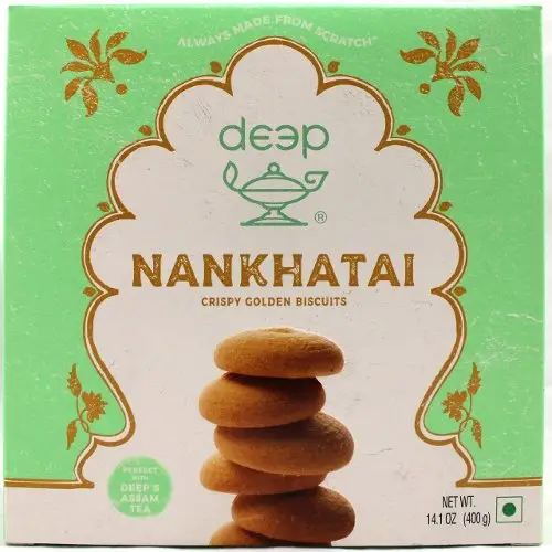 Deep Nankhatai   Crispy Golden Biscuits