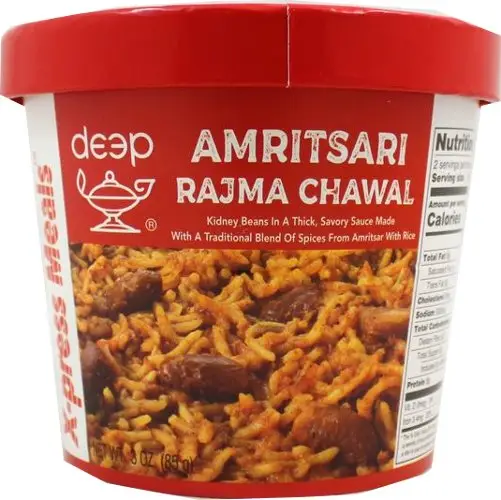 Deep X Press Meals   Amritsari Rajma Chawal