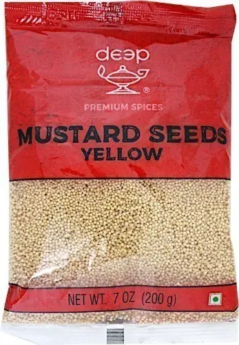 Deep Mustard Seeds   Yellow
