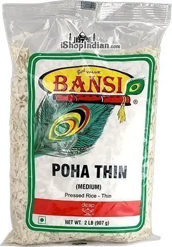 Bansi Poha   Thin   Medium Pressed Rice    Thin