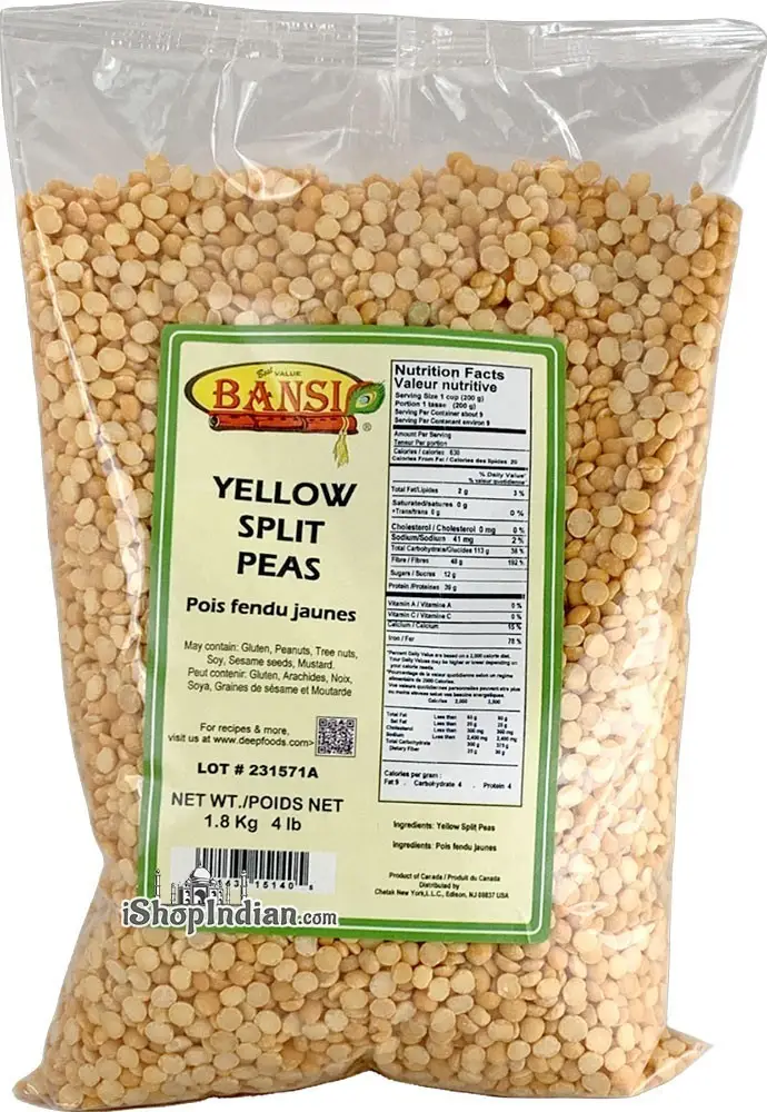 Bansi Yellow Split Peas