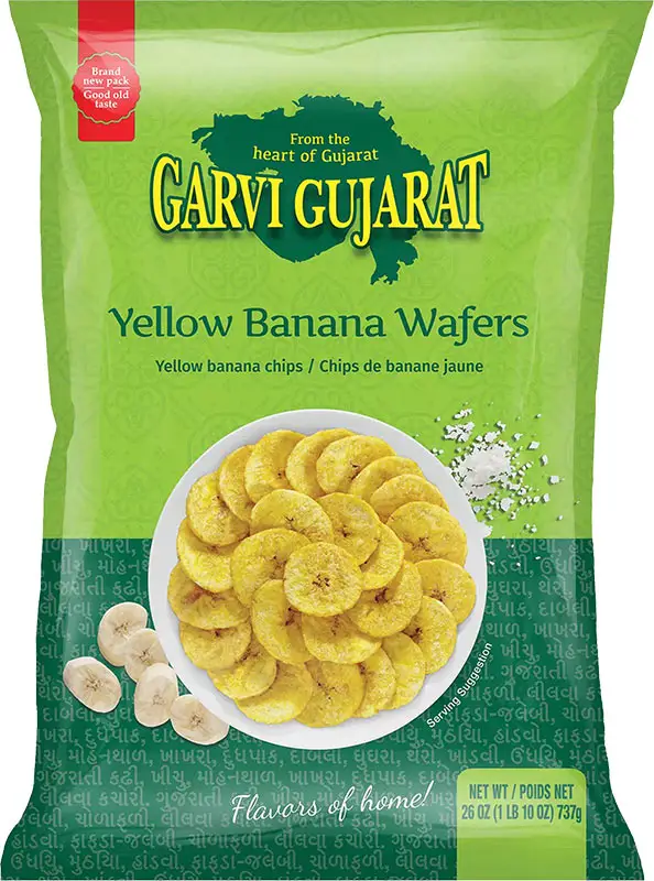 Garvi Gujarat Yellow Banana Wafers