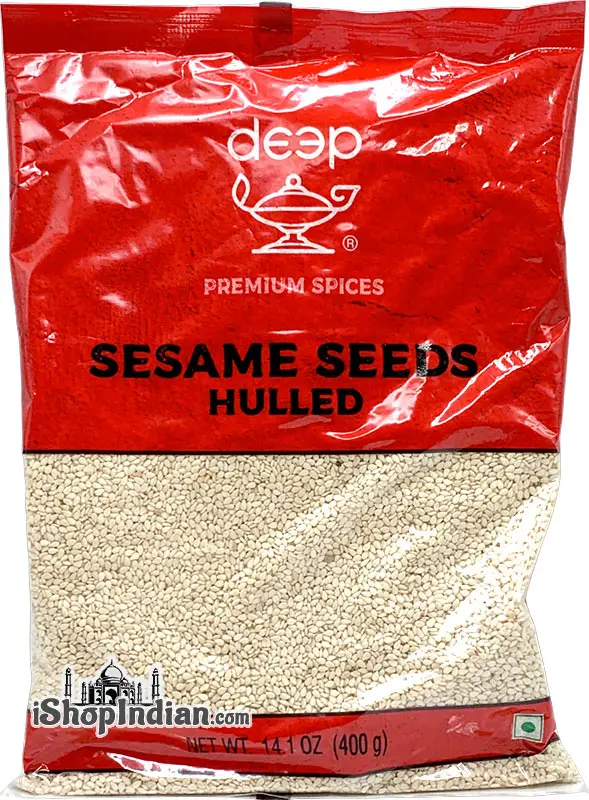 Deep Sesame Seeds   White Hulled