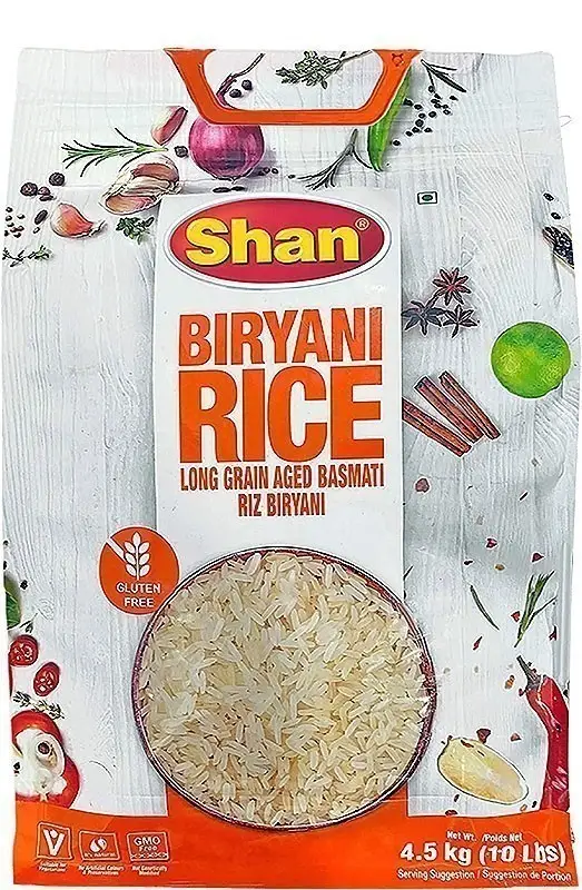 Shan Biryani Rice   Extra Long Grain Basmati