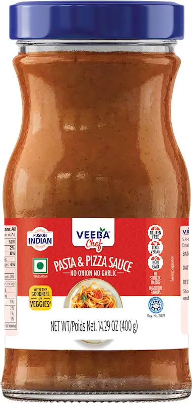 Veeba Pasta And Pizza Sauce (No Onion No Garlic)