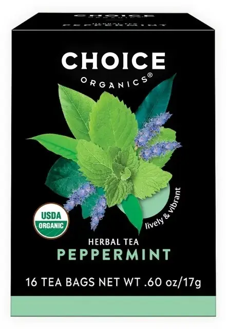 Choice Organics Peppermint Herbal Tea