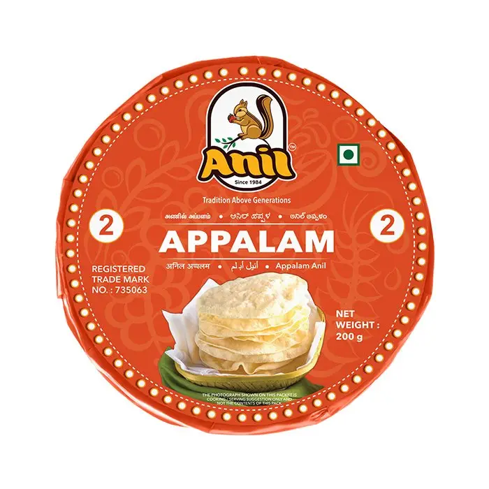 Anil Fryums   Appalam