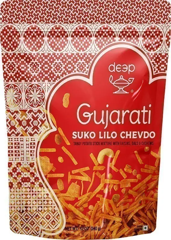 Deep Gujarati Suko Lilo Chevdo