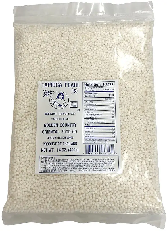 Tasty Joy Tapioca Pearls - Sabudana Small