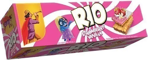 EBM Rio - Strawberry Vanilla Biscuits