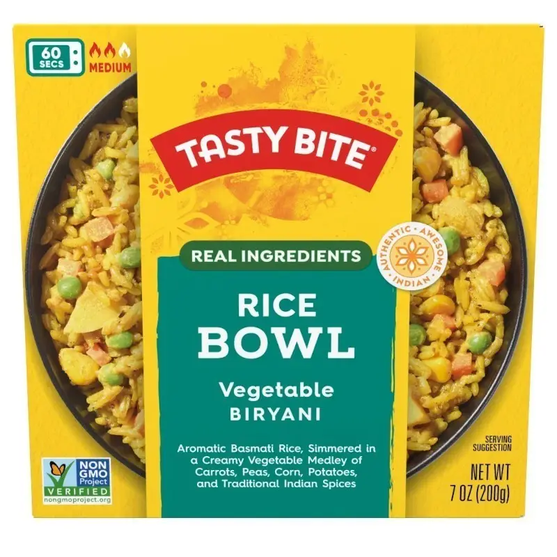 Tasty Bite Rice Bowl   Vegetable Biryani