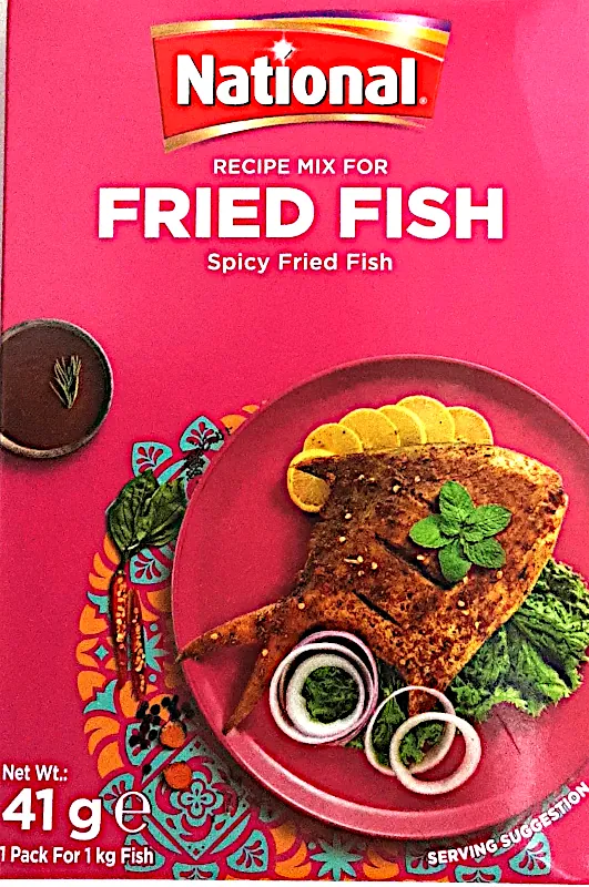 National Fish Fried Recipe Mix
