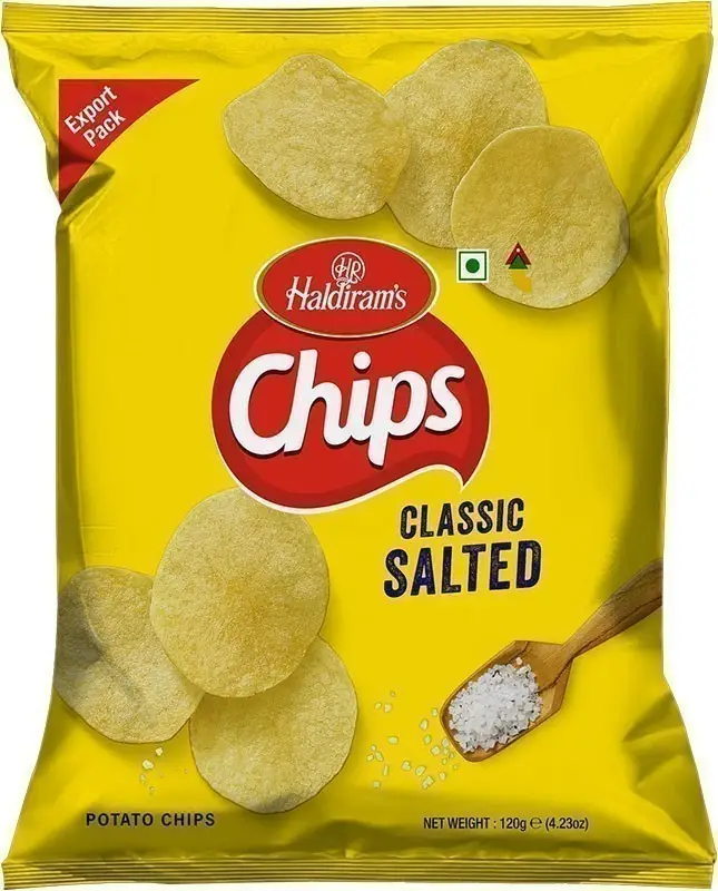 Haldirams Chips   Classic Salted