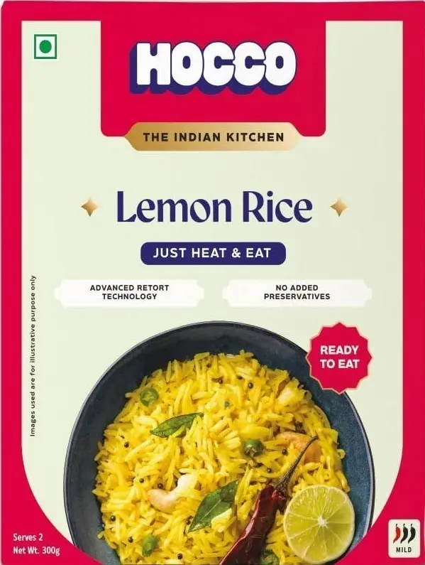 Hocco Lemon Rice (Ready To Eat)