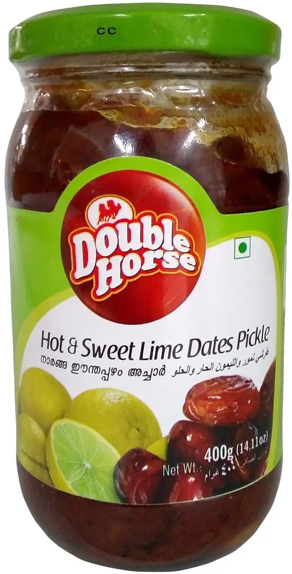 Double Horse Hot & Sweet Lime Dates Pickle