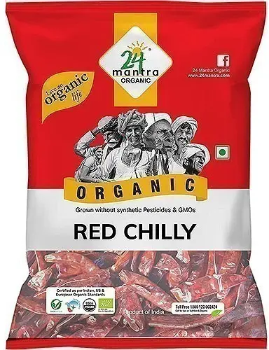 24 Mantra Organic Red Chili Whole
