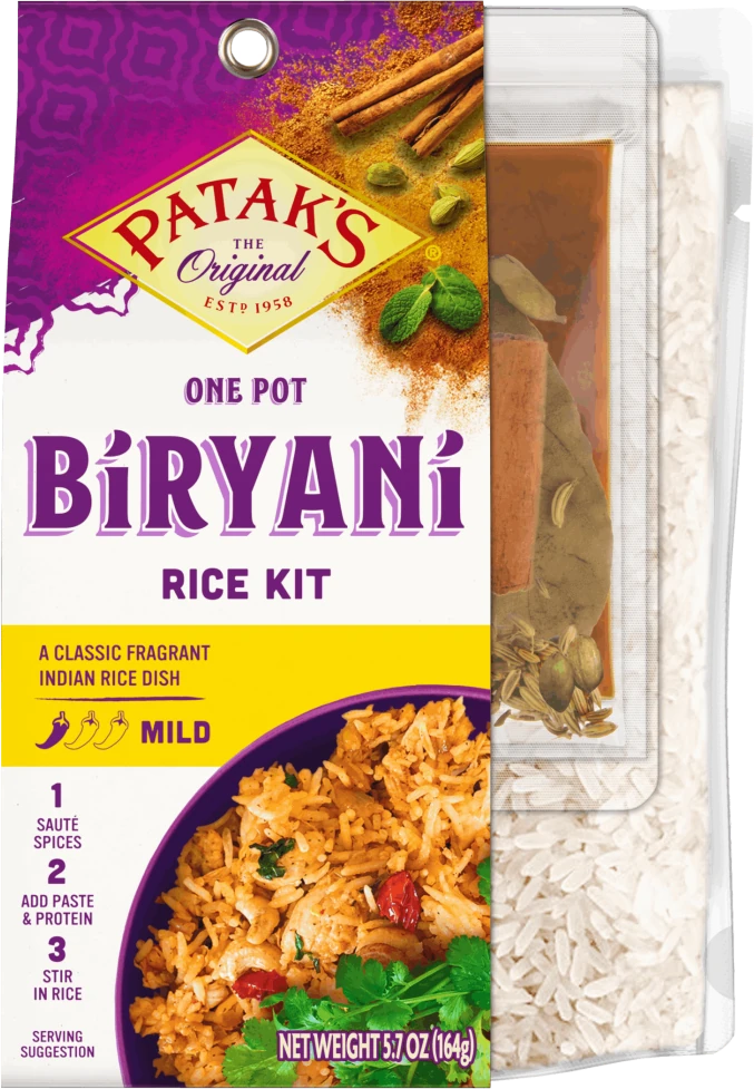 Patak's One Pot Biryani Rice Kit