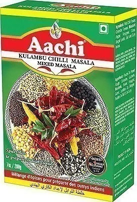 Aachi Kulambu Chilly Masala   Mixed Masala