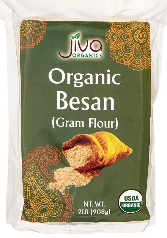 Jiva Organics Besan Flour / Gram Flour / Chickpea Flour