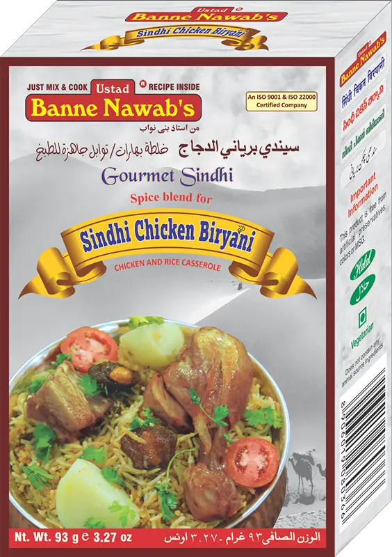 Ustad Banne Nawab's Sindhi Chicken Biryani Masala
