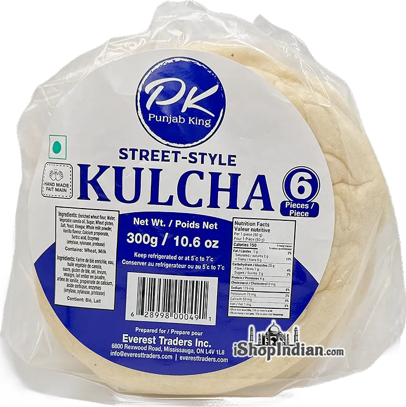 Punjab King Street Style Kulcha Bread