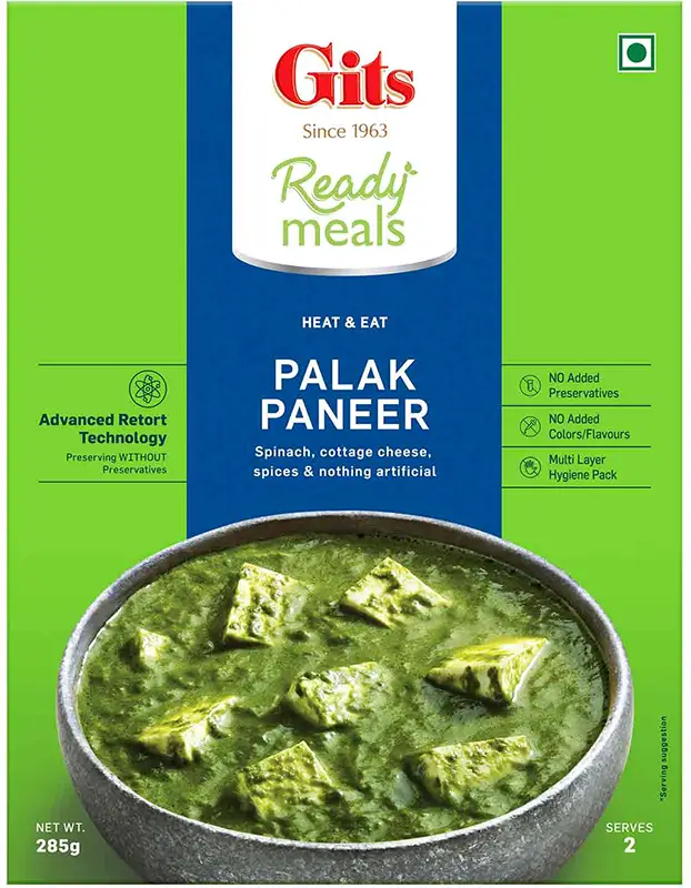 Gits Palak Paneer (Ready To Eat)