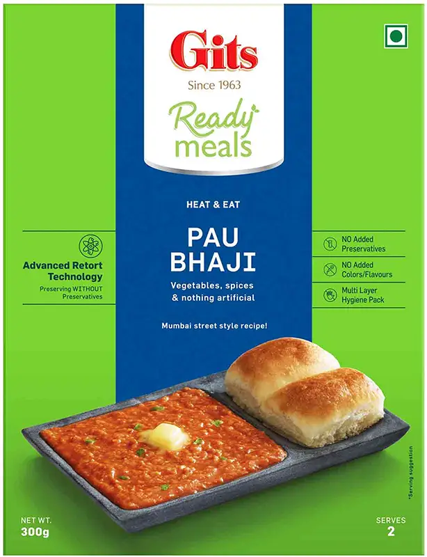 Gits Pau Bhaji (Ready To Eat)
