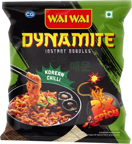 Wai Wai Dynamite   Korean Chilli Instant Noodles   2X Spicy