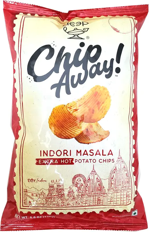 Deep Chip Away   Indori Masala Potato Chips (Extra Hot)