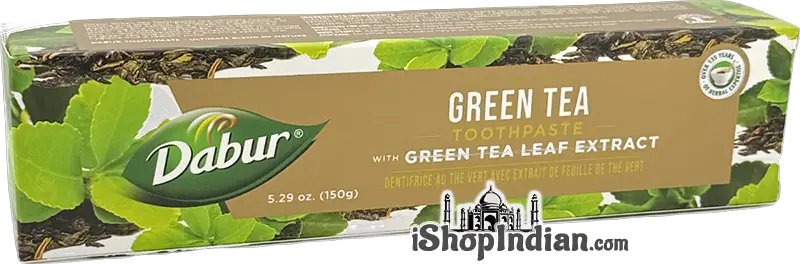 Dabur Green Tea Toothpaste With Green Tea Leaf Extract