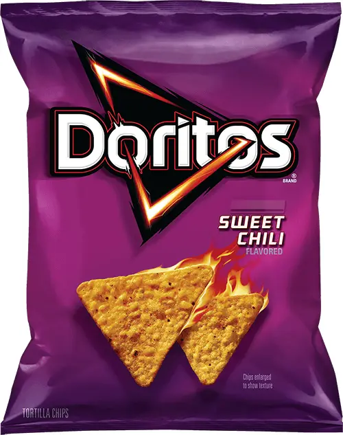 Doritos Sweet Chilli Flavour Corn Chips (India)