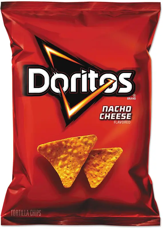 Doritos Nacho Cheese Flavour Corn Chips (India)