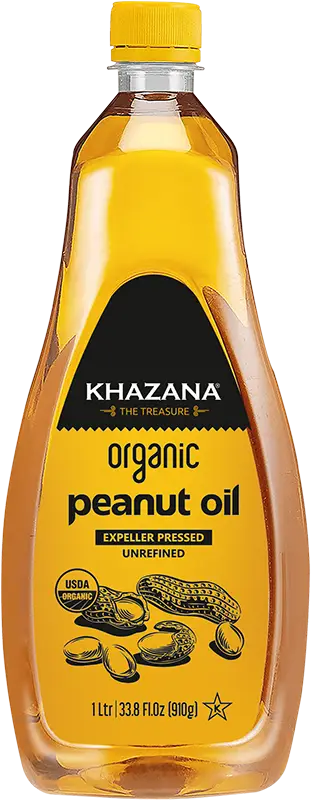 Khazana Organic Peanut Oil (Unrefined)