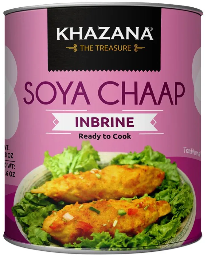 Khazana Soya Chaap (In Brine)