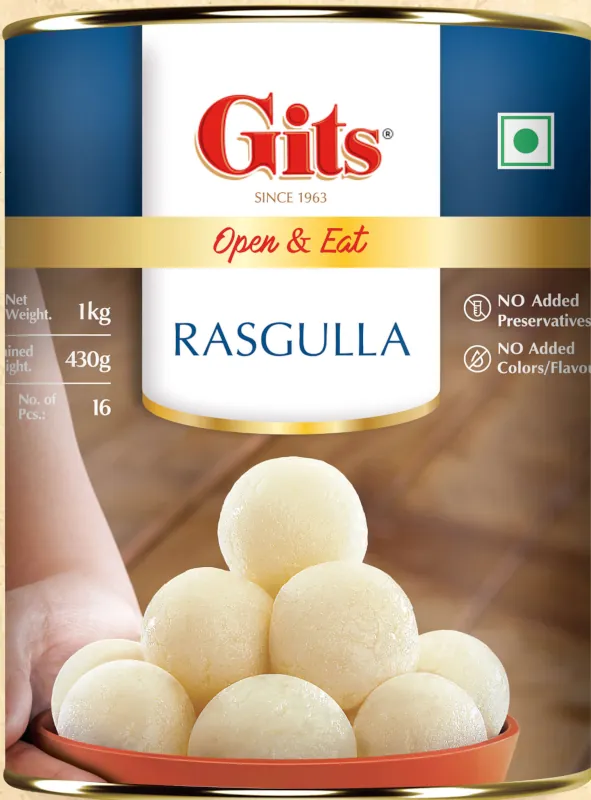 Gits Rasgulla (Open And Eat)